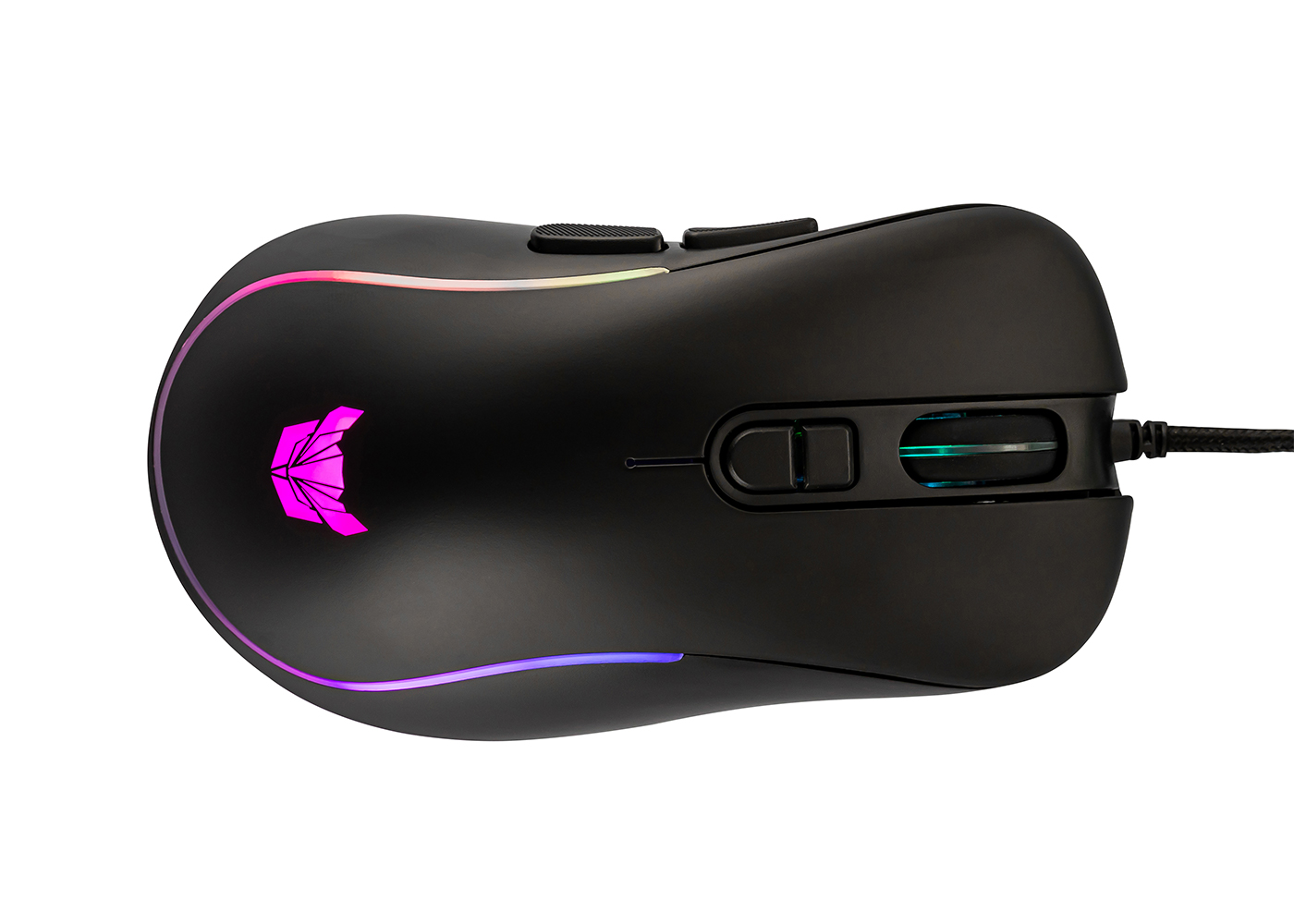 Rowl RGM-03 Scops USB Siyah RGB Aydınlatmalı 6400DPI Gaming Oyuncu Mouse