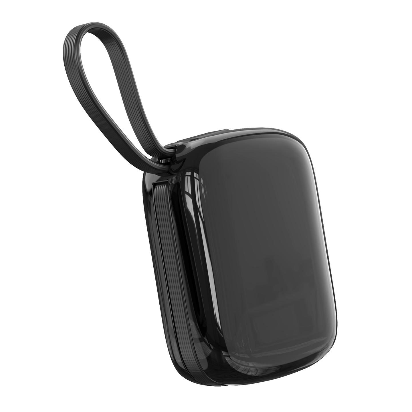 S-Link P20M 10000mAh PD20W Type-C Kablolu Siyah LCD Taşınabilir Pil Şarj Cihazı Powerbank