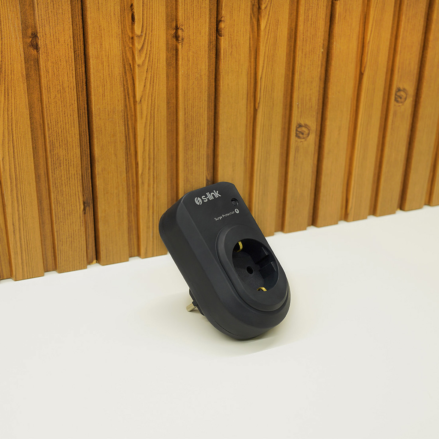 S-Link SL-06 16A 3500W 450 Joule Akım Korumalı Tekli Priz