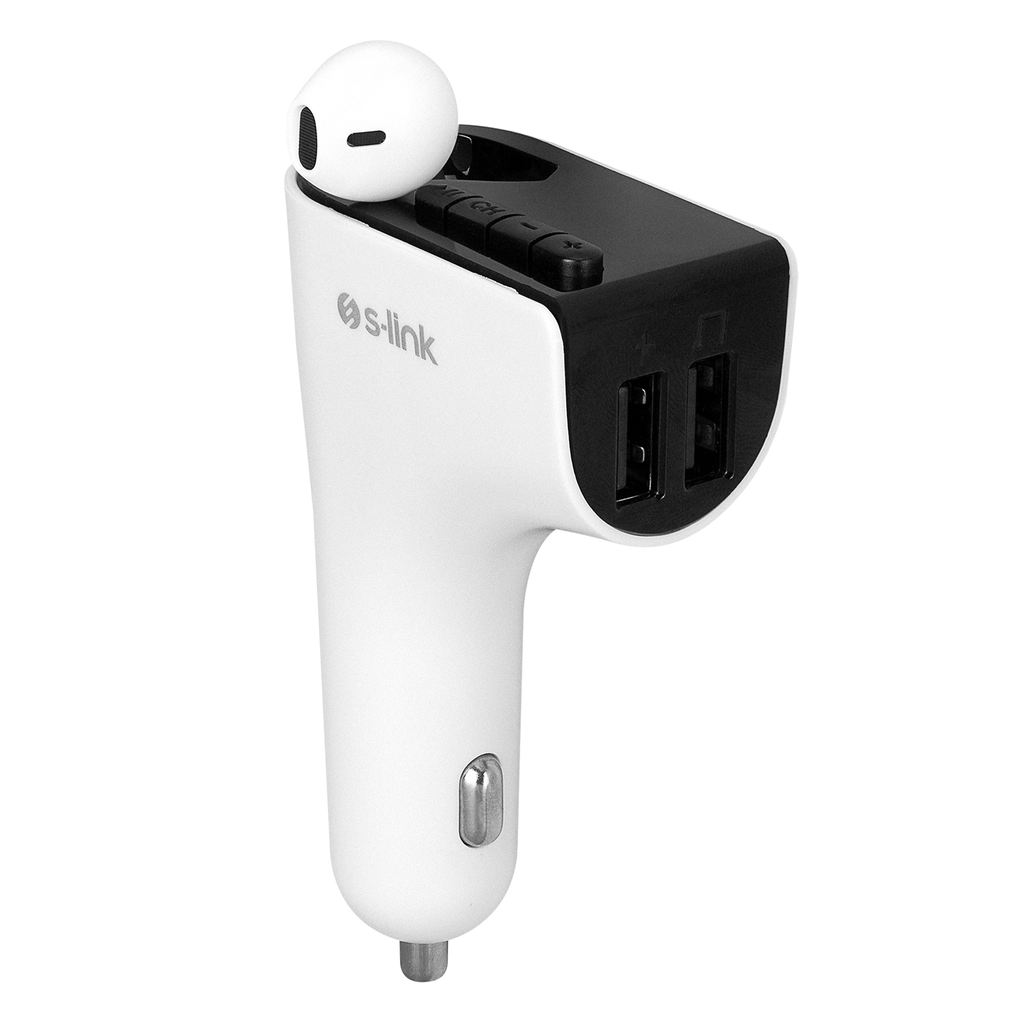 S-Link SL-BT245 5V 3.1A / 5V 1A Bluetooth Kulaklık ve TF+USB Fm Transmitter