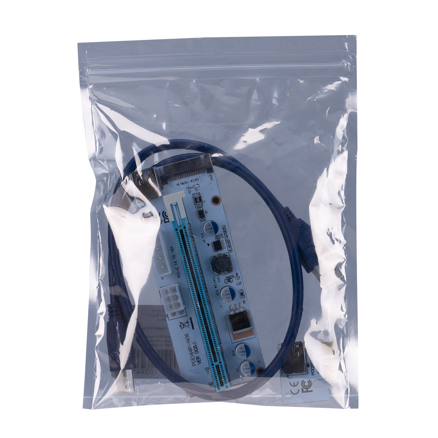 S-Link SL-EX10 Pci-E 1x To 16x Sata 6pin Bitcoin Riser Ekran Kartı Yükseltici