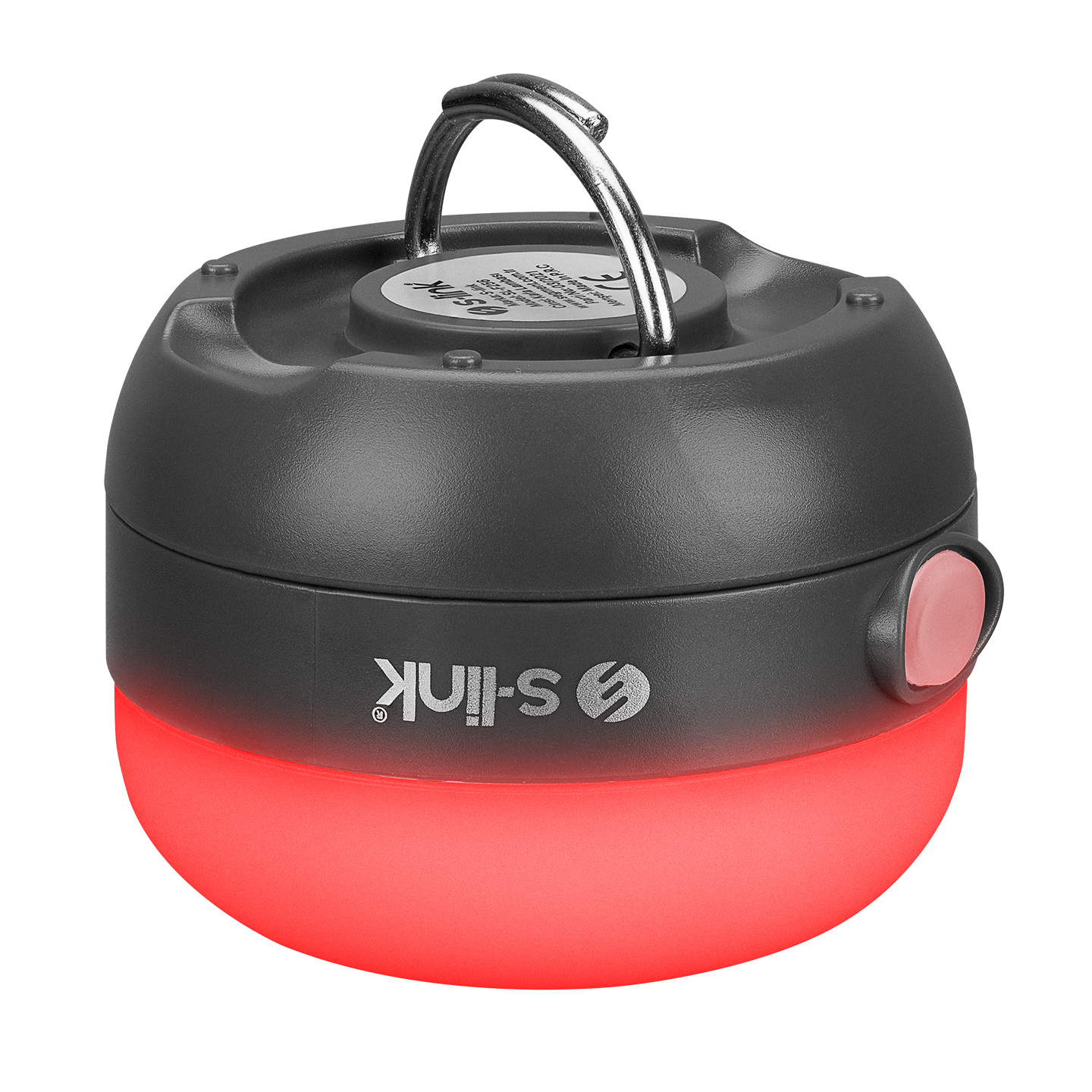 S-Link SL-F256 Beyaz ve Kırmızı SMD Ledli Işık Kademeli Pilli Kamp Feneri