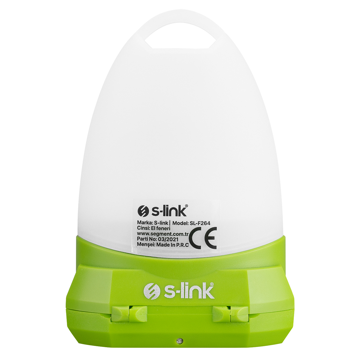S-Link SL-F264 4 SMD+ 2RGB Led Pilli Işık Modlu Manyetik Tutuculu Dekoratif Fener