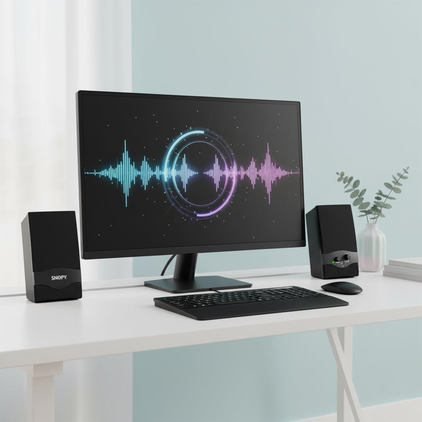 Snopy SN-84 2.0 Siyah USB Speaker