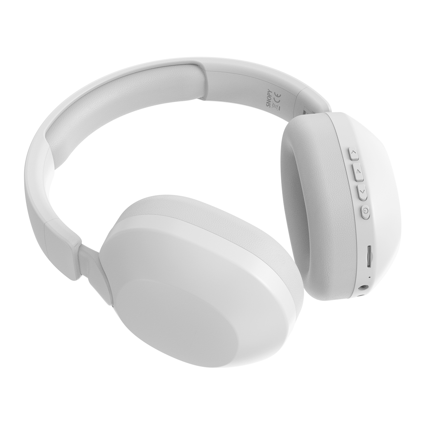 Snopy SN-BT37 Chord Beyaz TF Kart Özellikli Bluetooth Kulaklık