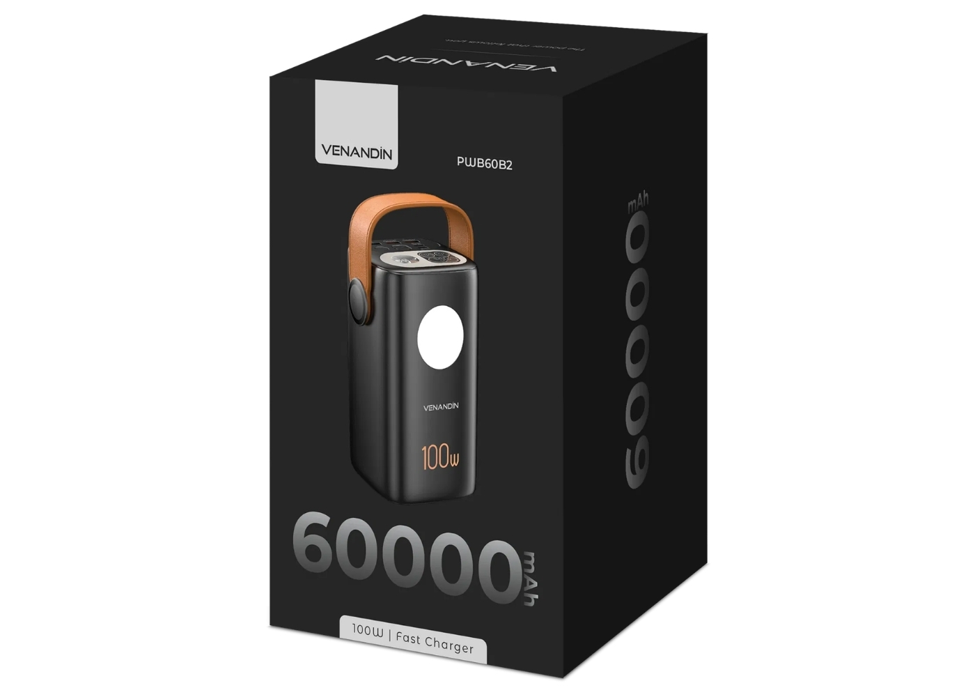 Venandin PWB60B2 100 W 60,000mAh Powerbank