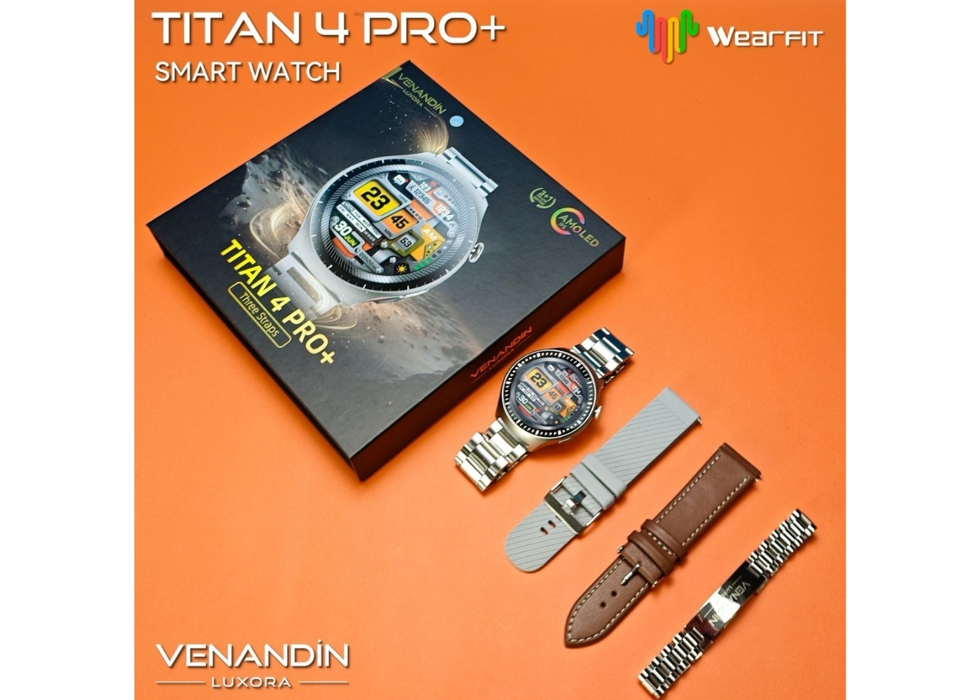 Venandin Titan 4 PRO+ Akıllı Saat