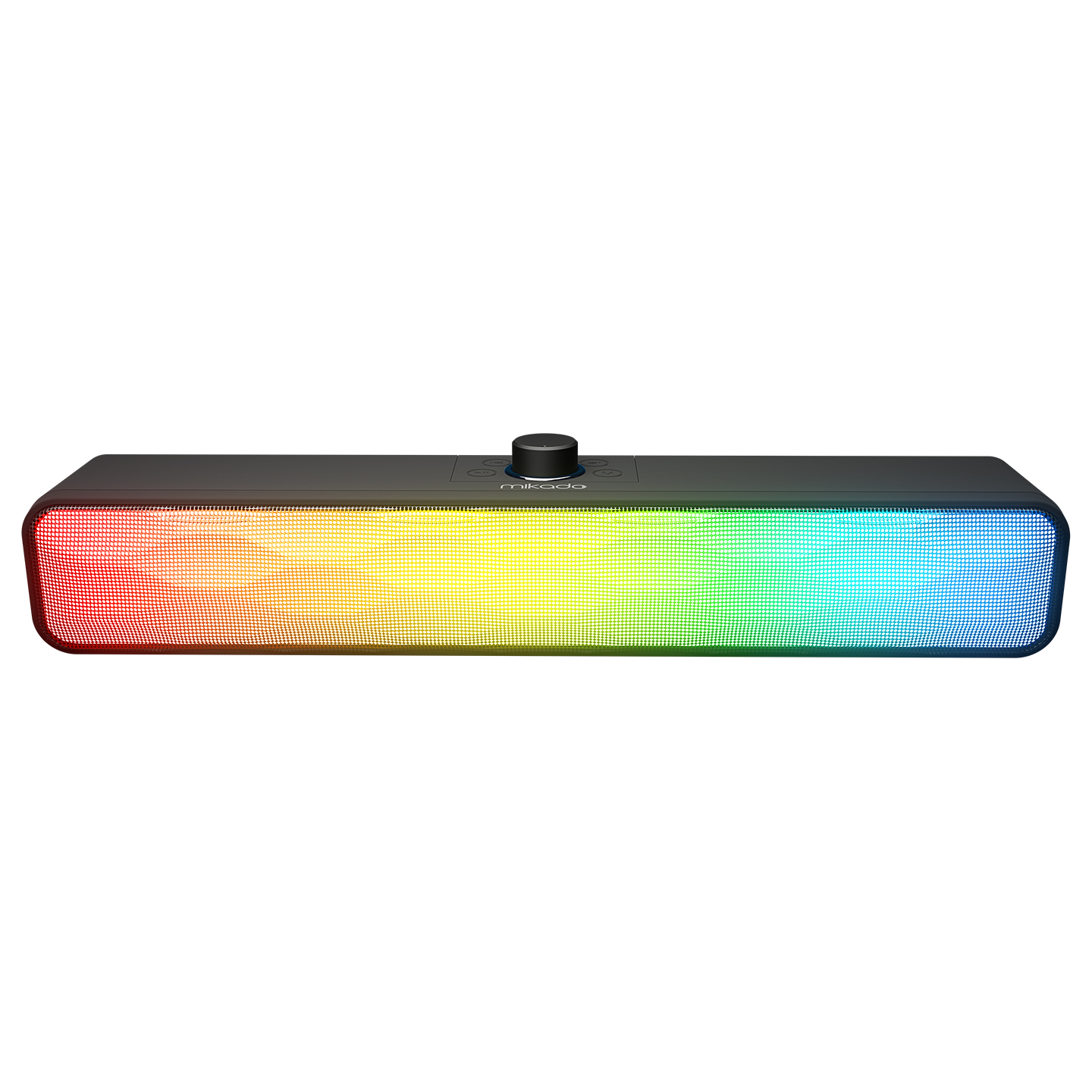 Mikado MD-SBT31 Siyah 5W*2 1200mAh BT,RGB,TF Card,Type-C ,USB Soundbar Speaker