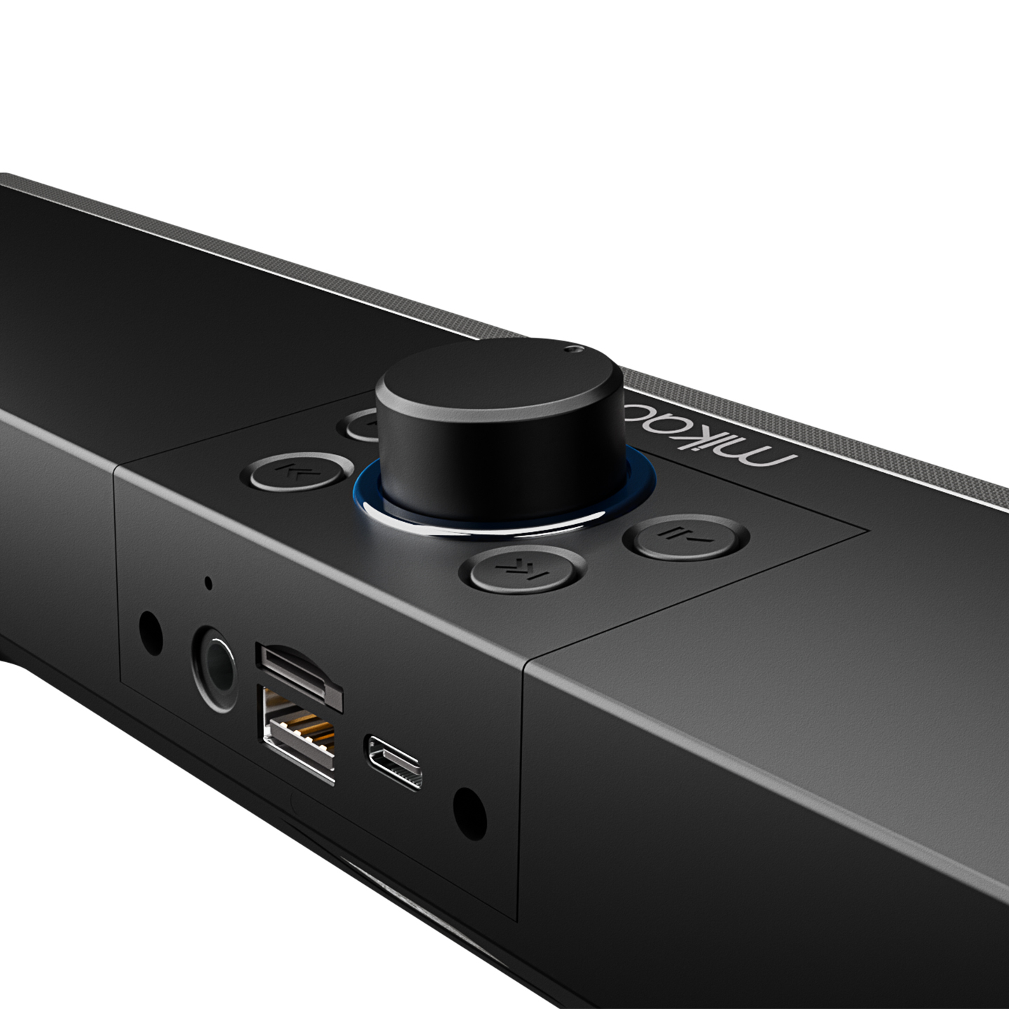 Mikado MD-SBT31 Siyah 5W*2 1200mAh BT,RGB,TF Card,Type-C ,USB Soundbar Speaker