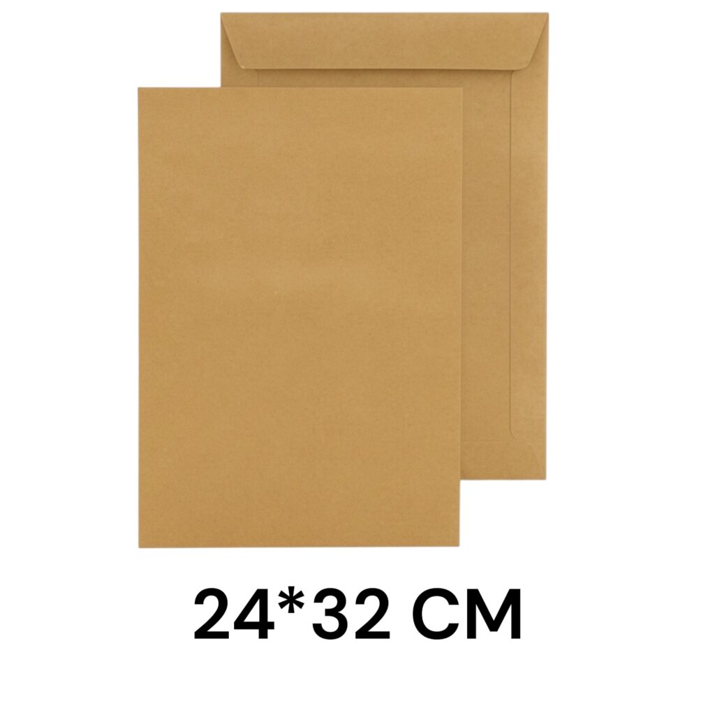 24*32 Cm Kraft Torba Zarf 50'Li Paket