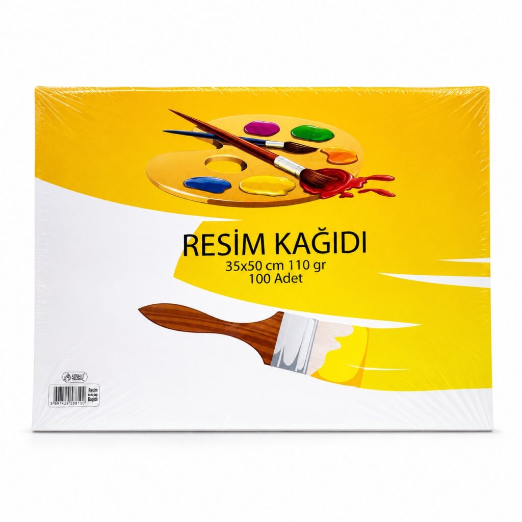 35*50 Cm Resim Kağıdı 110 Gram 100'Lü
