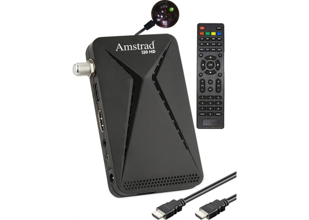Amstrad 120 HD TKGSLİ IR GÖZLÜ FULL HD UYDU ALICISI