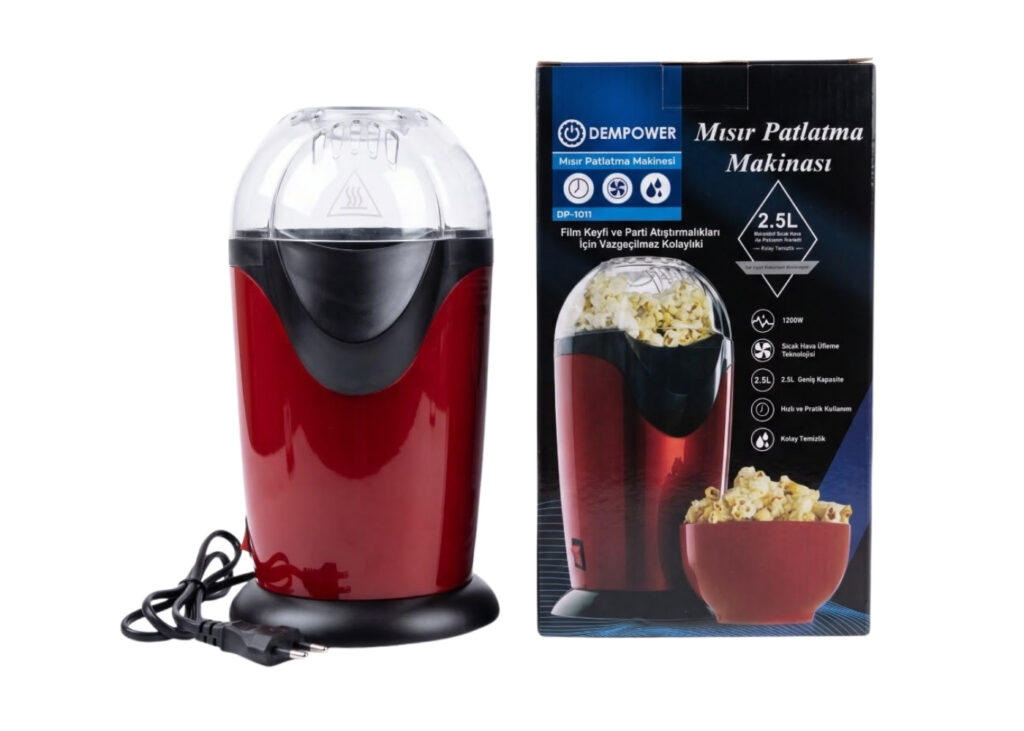 Dempower DP-1011 2.5 L 1200W Mısır Patlatması