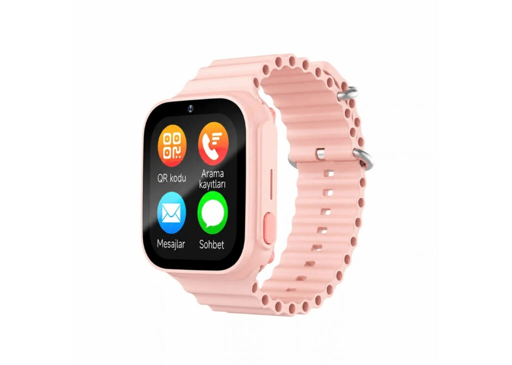 Bix Kids KW01 4G Çocuk Akıllı Saati Pembe