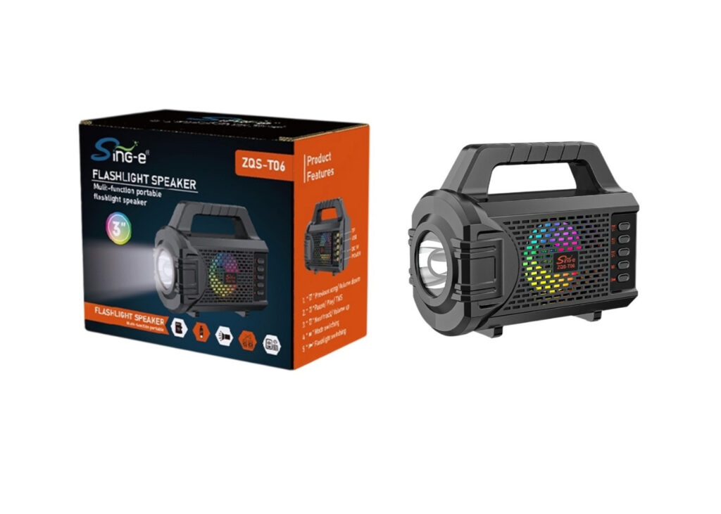 Platoon PL-4806 BT,SD,USB GİRİŞLİ RGB IŞIKLI SPEAKER (LED FENER)