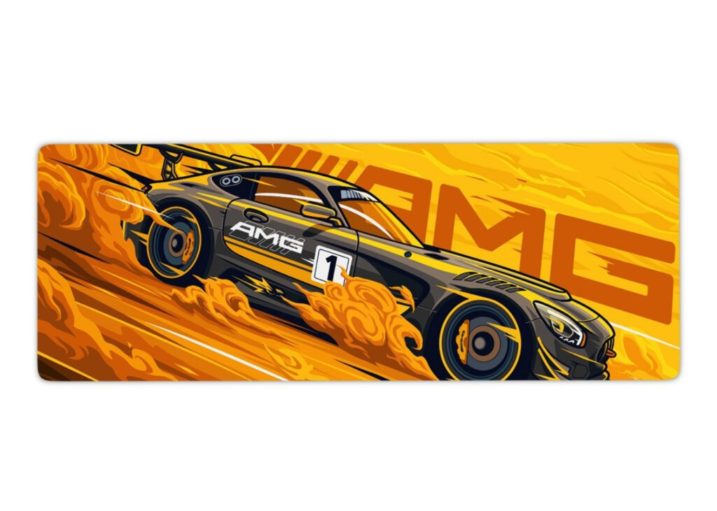ROWL AMG-VELOCITY RW-MP9040-19 90x40 cm Gaming Mousepad XL Speed Seri Kaymaz Taban Dikişli Kenar Oyuncu Mousepad