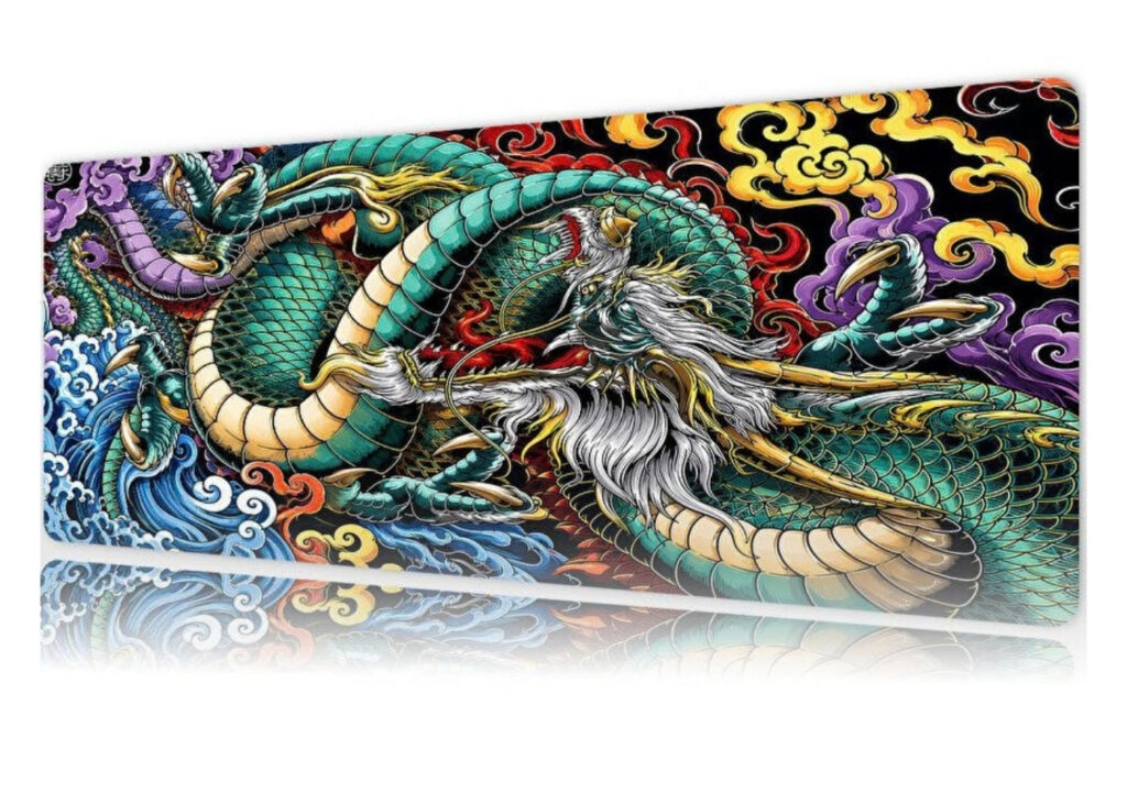 ROWL RW-MP9040-30 90x40 cm Gaming Mousepad XL Speed Seri Kaymaz Taban Dikişli Kenar Oyuncu Mousepad