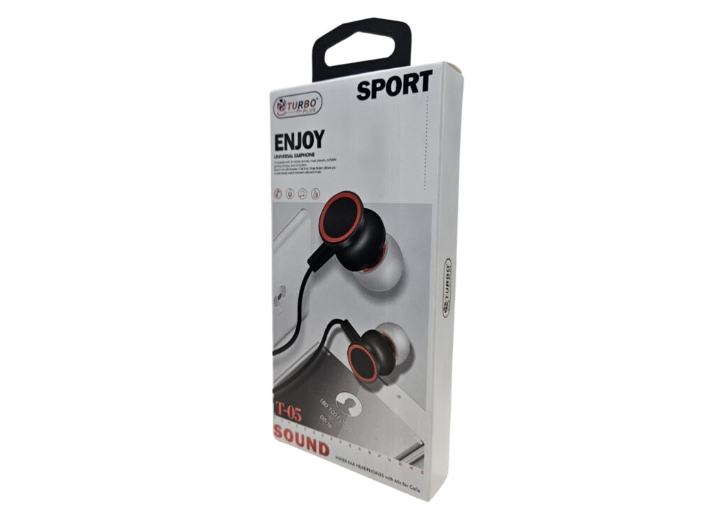 Turbo Plus T-05 Mobil Telefon Uyumlu Kulak içi Beyaz Mikrofonlu Kulaklık