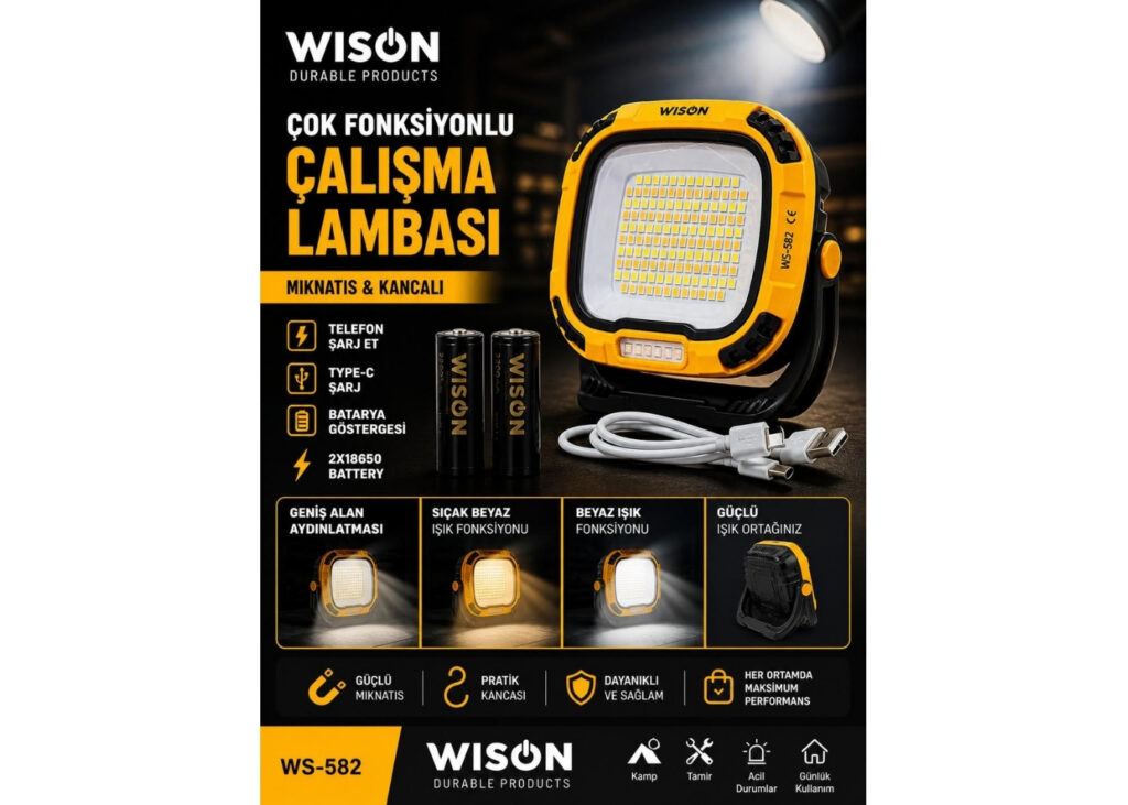 WISON WS 582 ÇALIŞMA LAMBASI