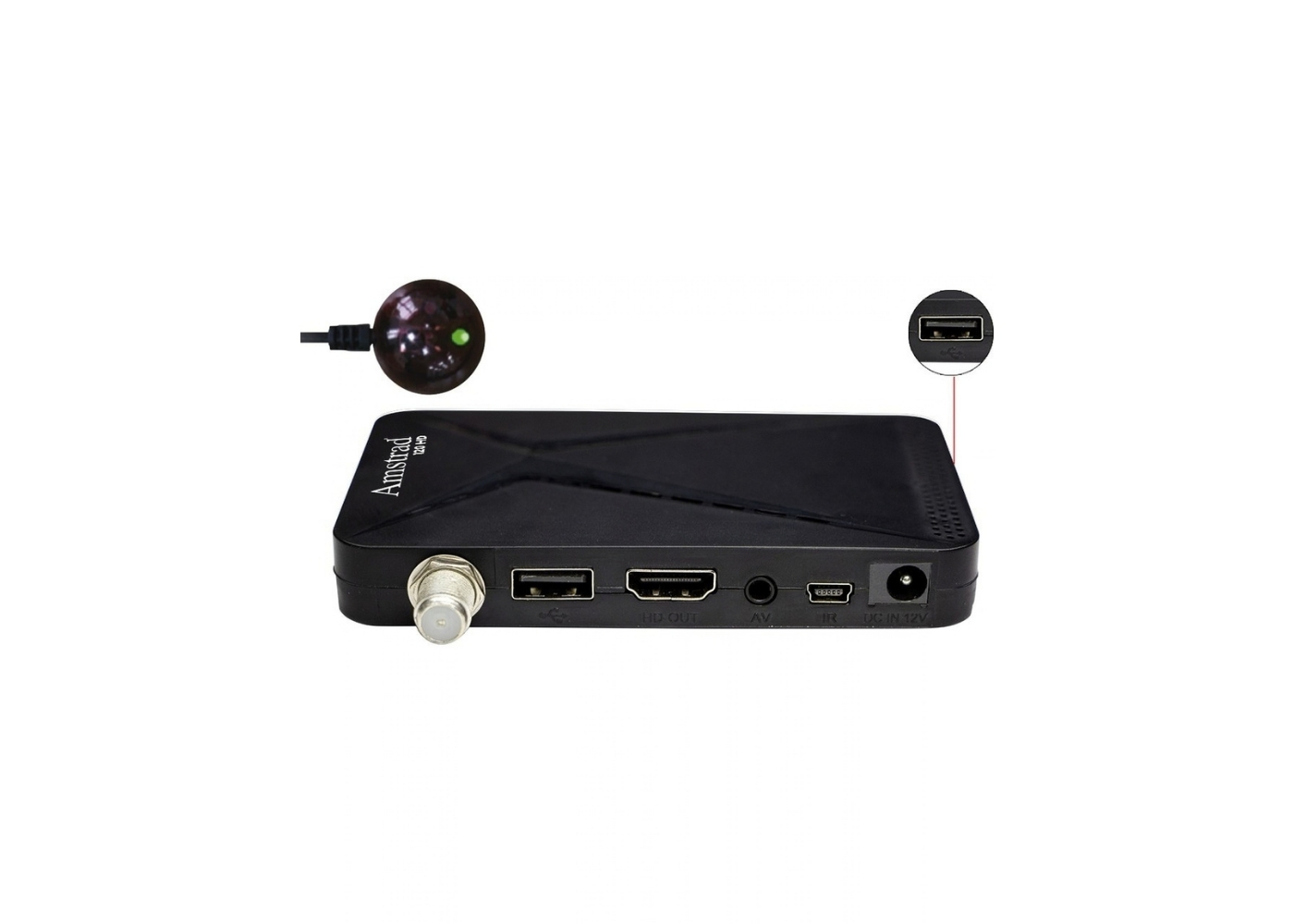Amstrad 120 HD TKGSLİ IR GÖZLÜ FULL HD UYDU ALICISI