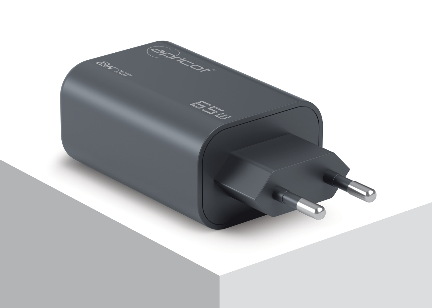 Apricot APC-U565 65WATT ÇİFT TYPE-C VE USB ÇIKIŞLI ŞARJ ADAPTÖRÜ