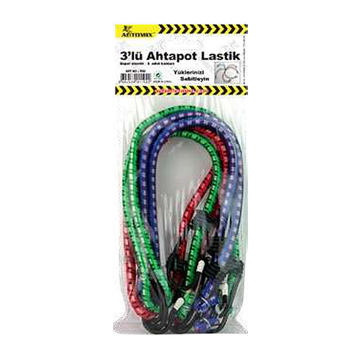 Automix Ahtapot Lastik 3'lü Set