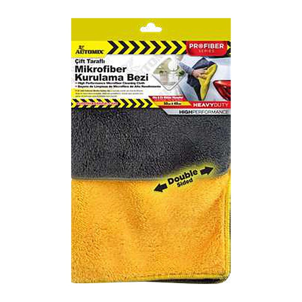 Automix Çift Taraflı Mikrofiber Kurulama Bezi 50x40 cm