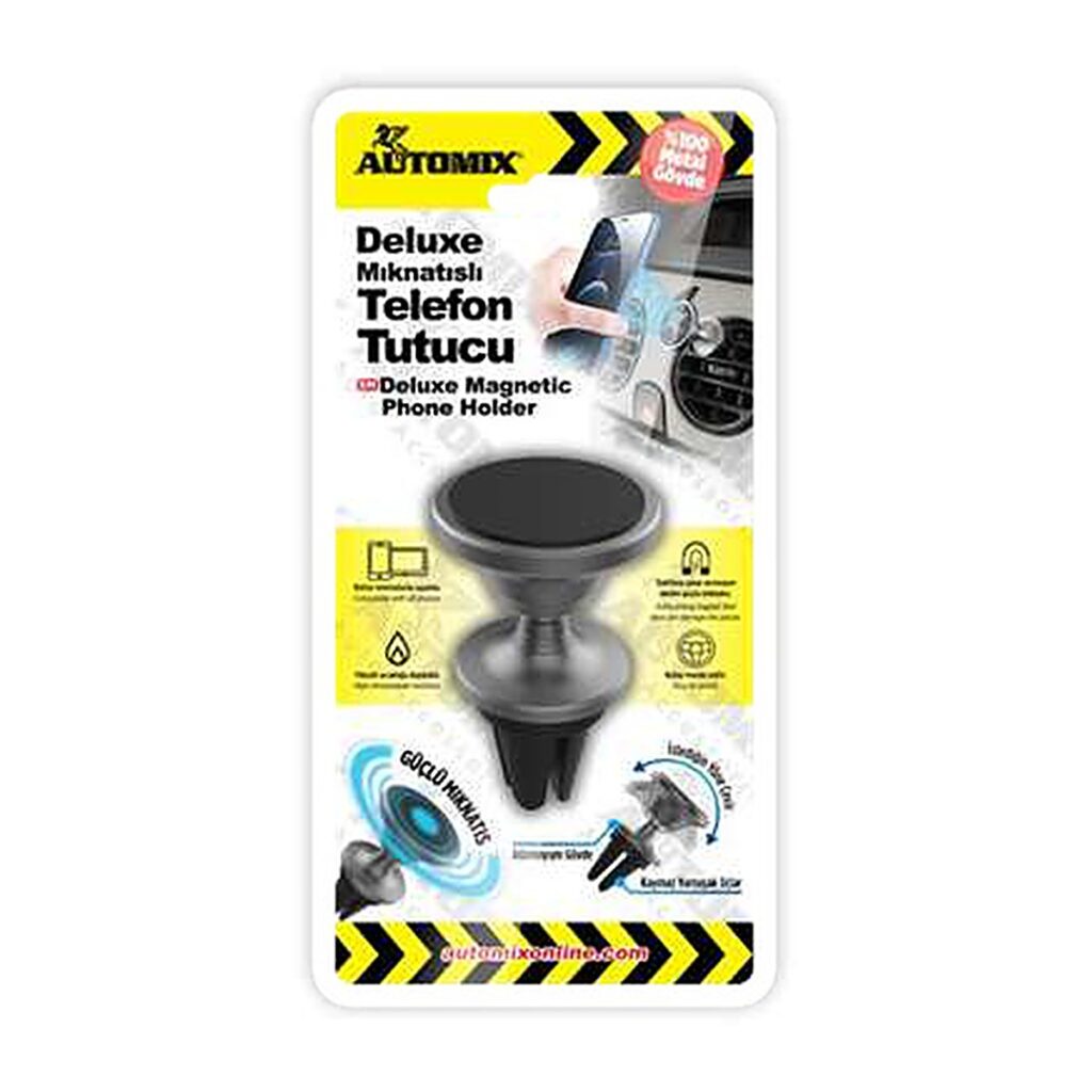 Automix Deluxe Mıknatıslı Telefon Tutucu