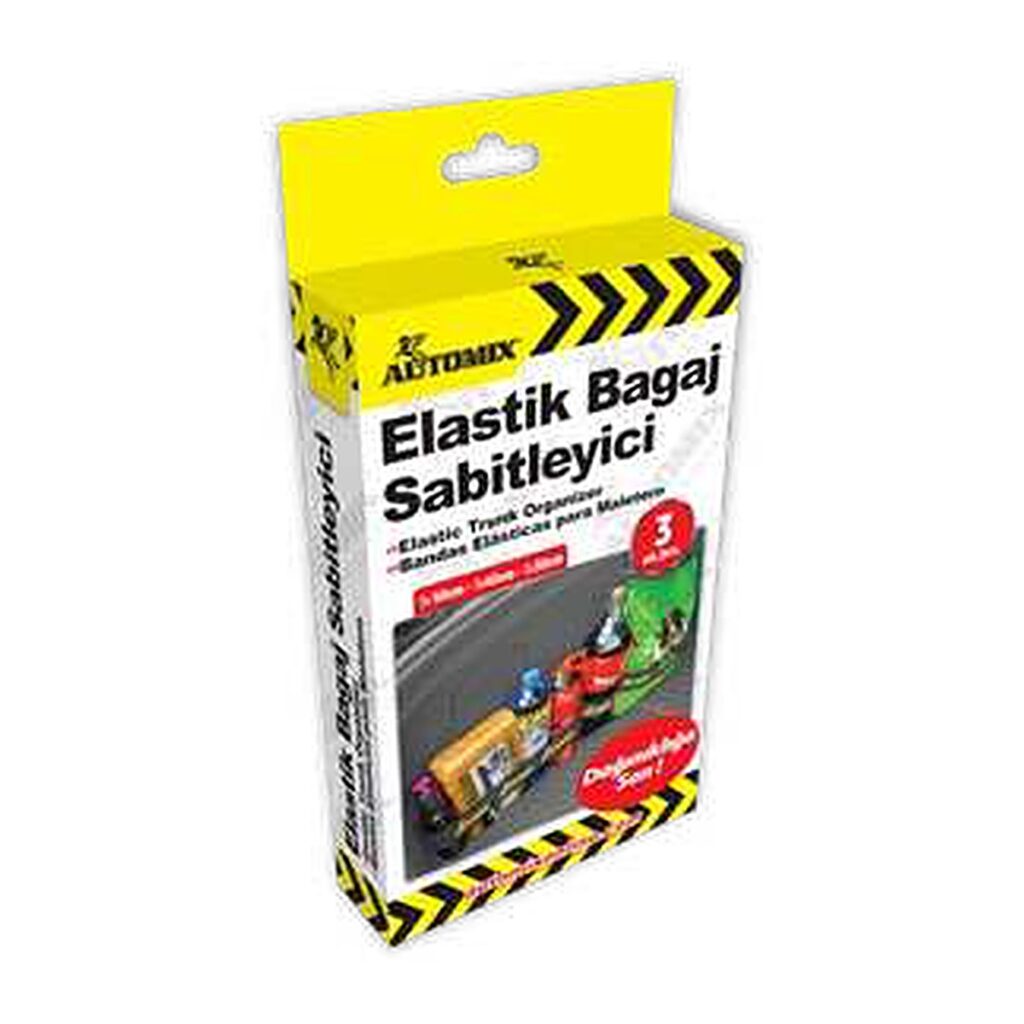 Automix Elastik Bagaj Sabitleyici 3 Adet