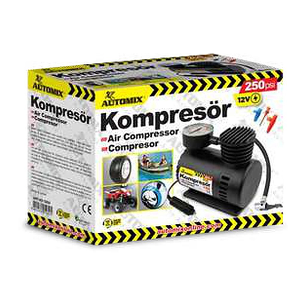Automix Hava Kompresörü 12V 250 PSI
