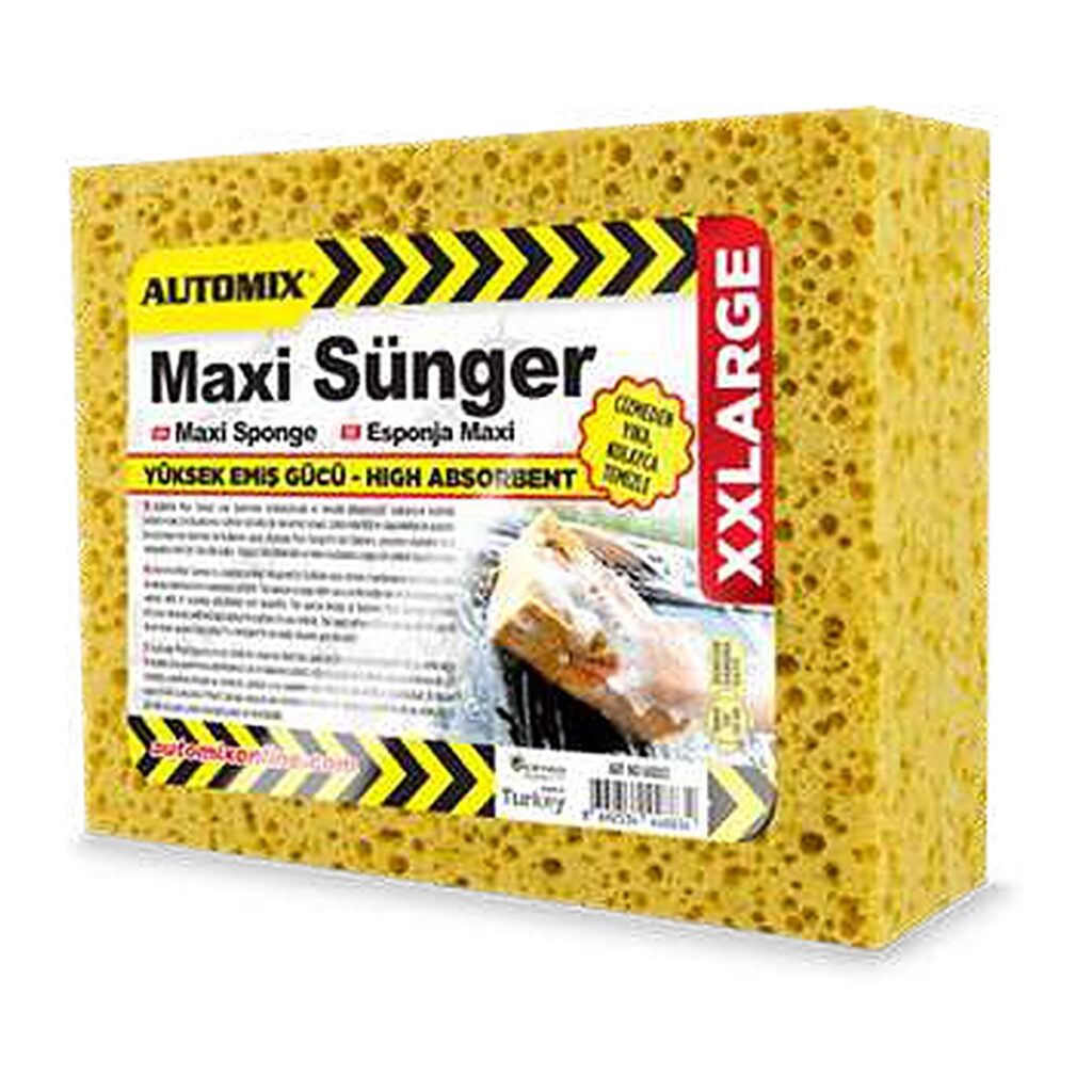 Automix Maxi Oto Yıkama Süngeri 18x14x6 cm