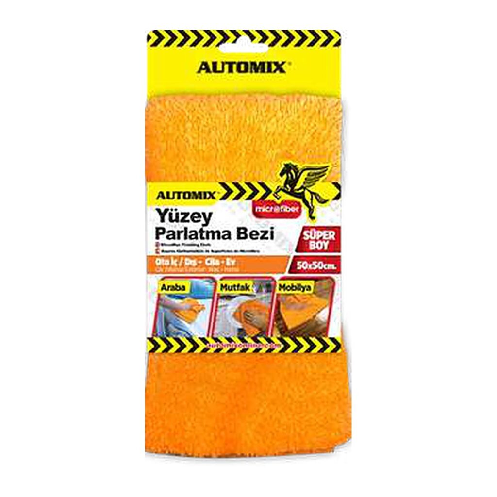 Automix Mikrofiber Yüzey Parlatma Bezi 50x50 cm