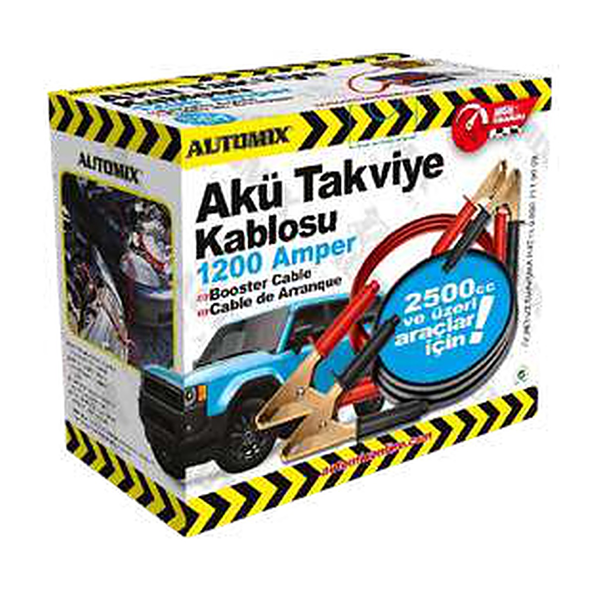 Automix Profesyonel Akü Takviye Kablosu 1200 A