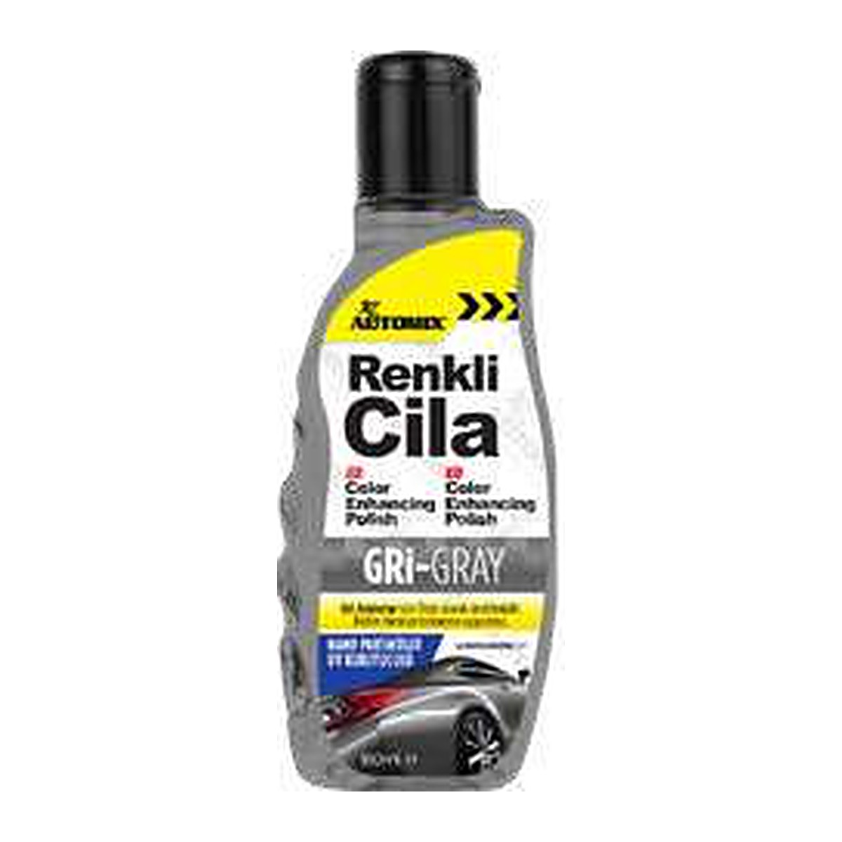 Automix Renkli Cila Gri