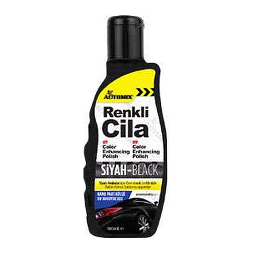 Automix Renkli Cila Siyah