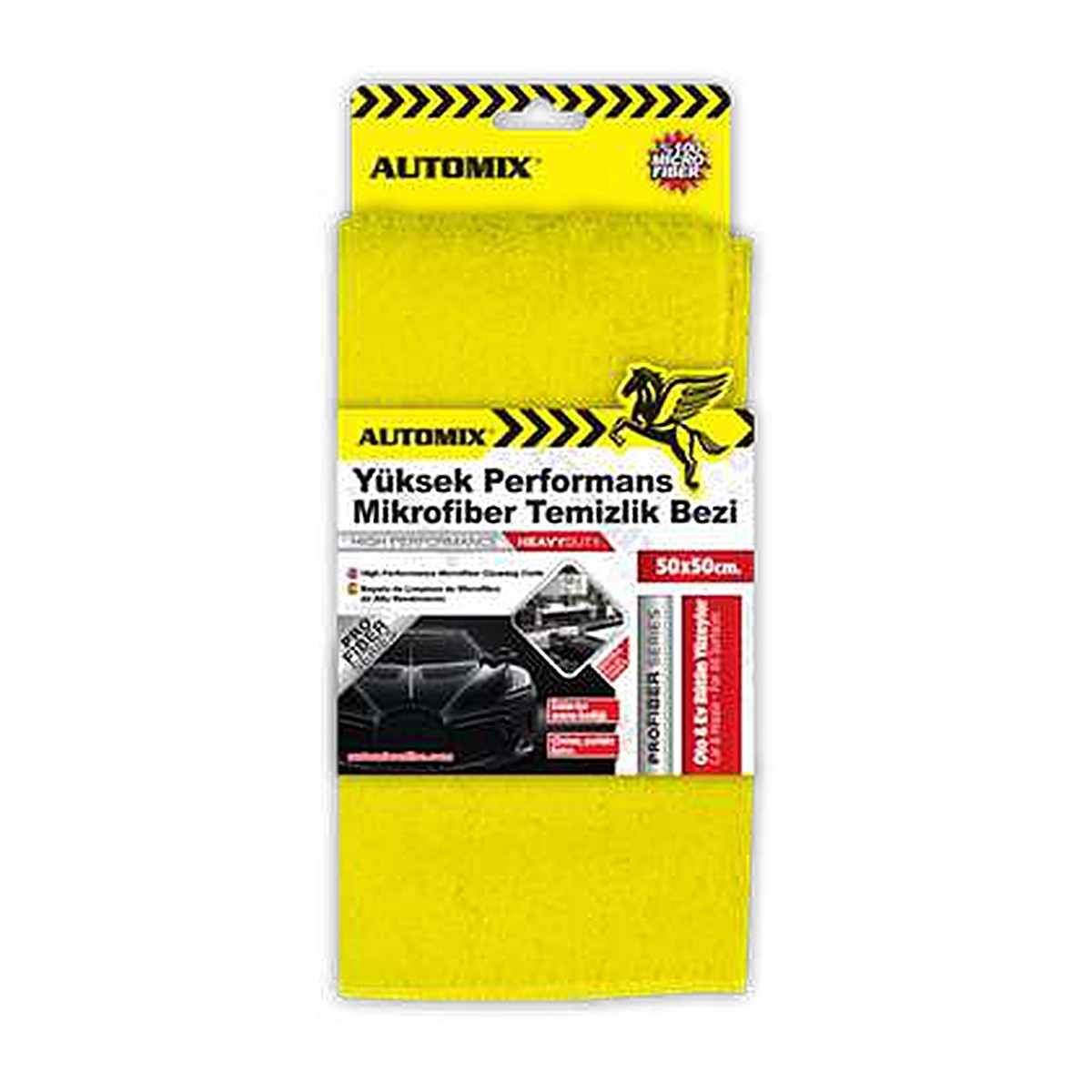 Automix Yüksek Performans Mikrofiber Temizlik Bezi 50x50 cm