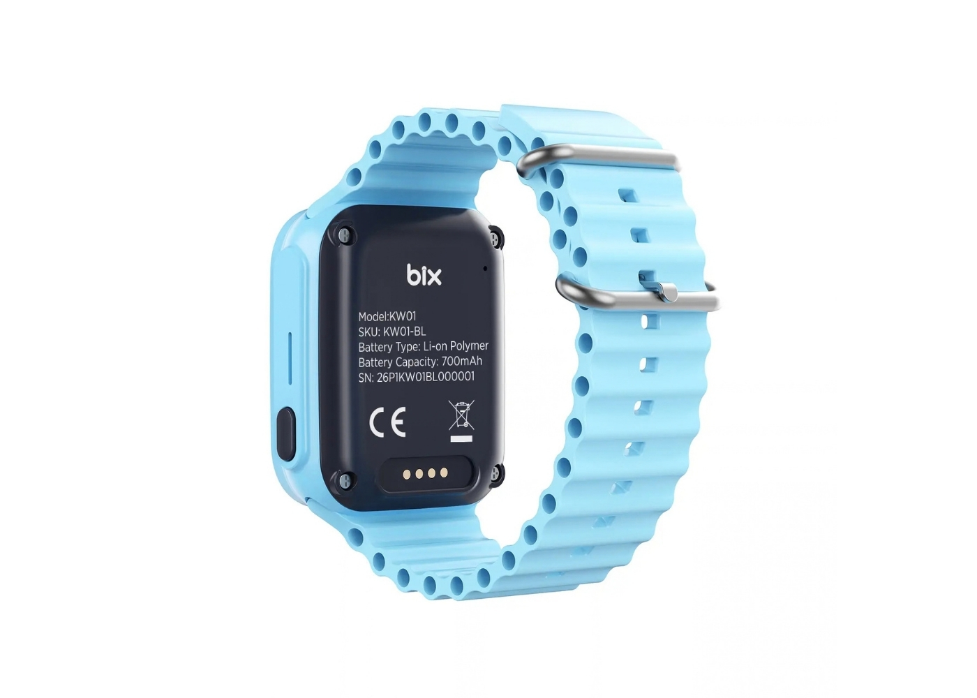 Bix Kids KW01 4G Çocuk Akıllı Saati Mavi
