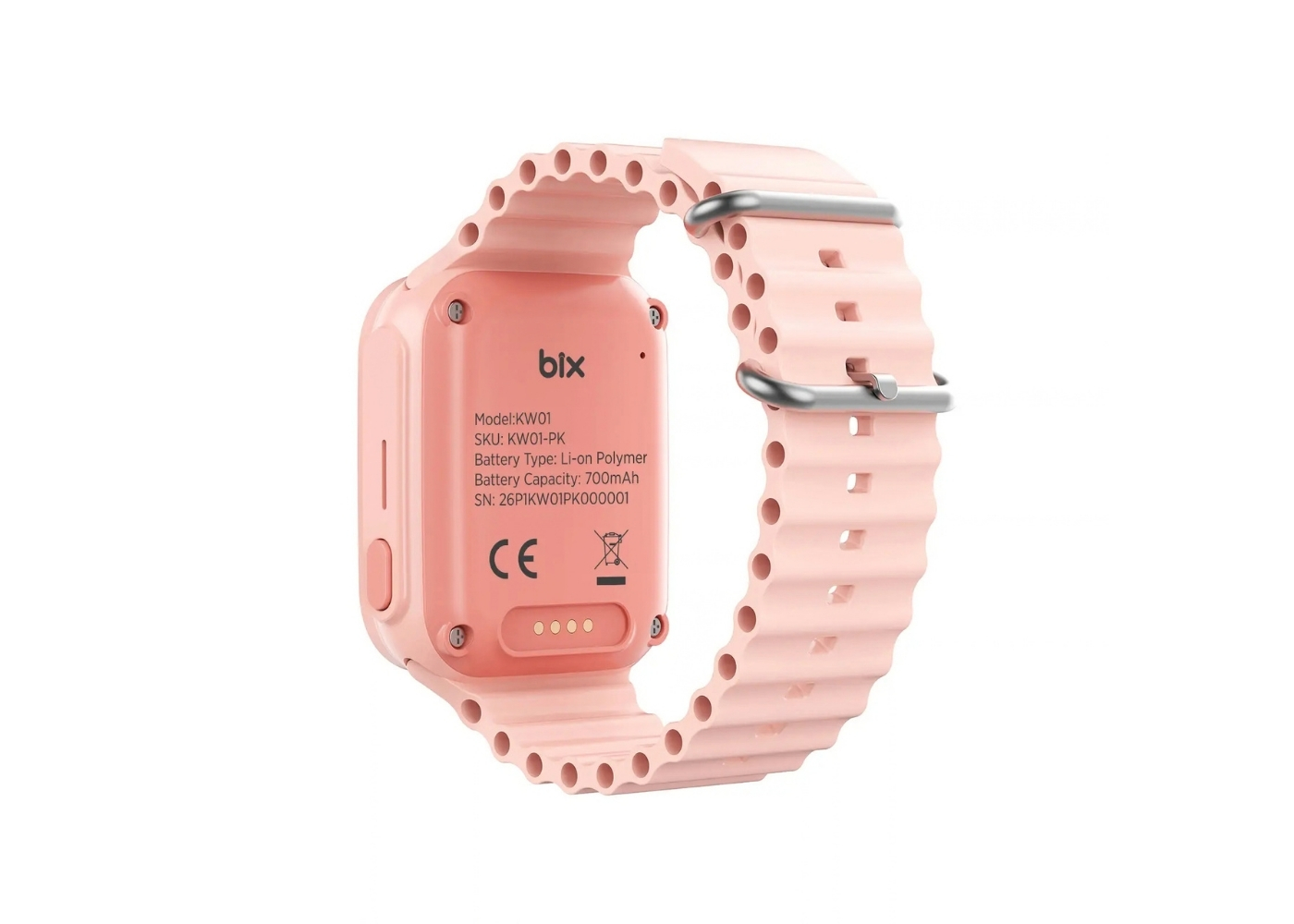 Bix Kids KW01 4G Çocuk Akıllı Saati Pembe