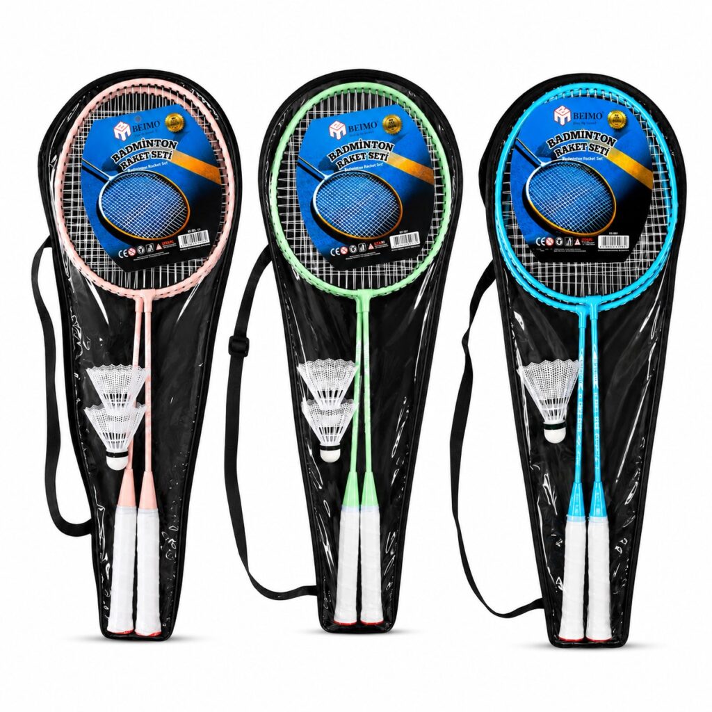 Çantalı Lüks Badminton Raketi Seti * Koli 50