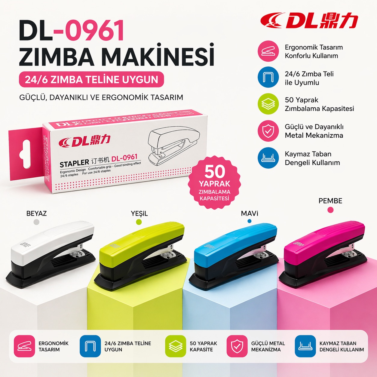 Dl-0861 Zımba Makinesi