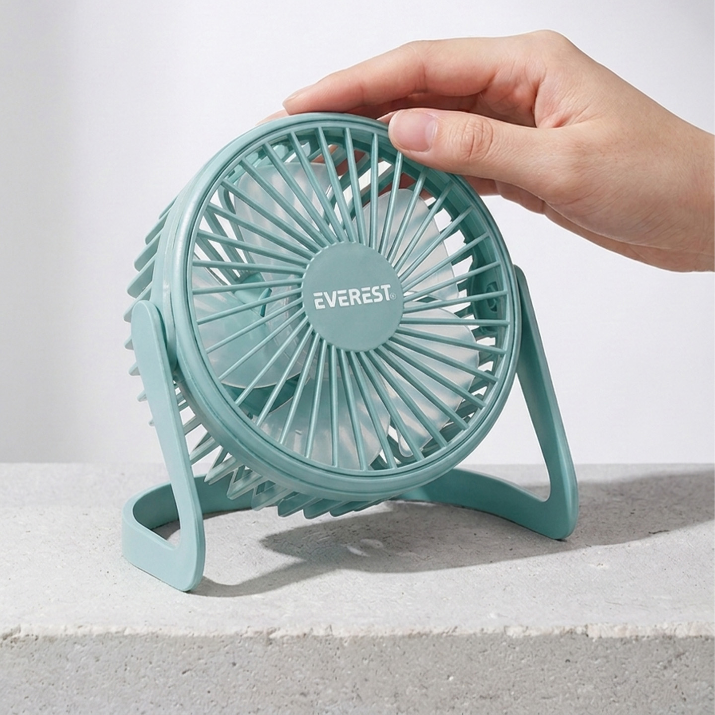 Everest EFN-505 Masaüstü Turkuaz Usb Fan