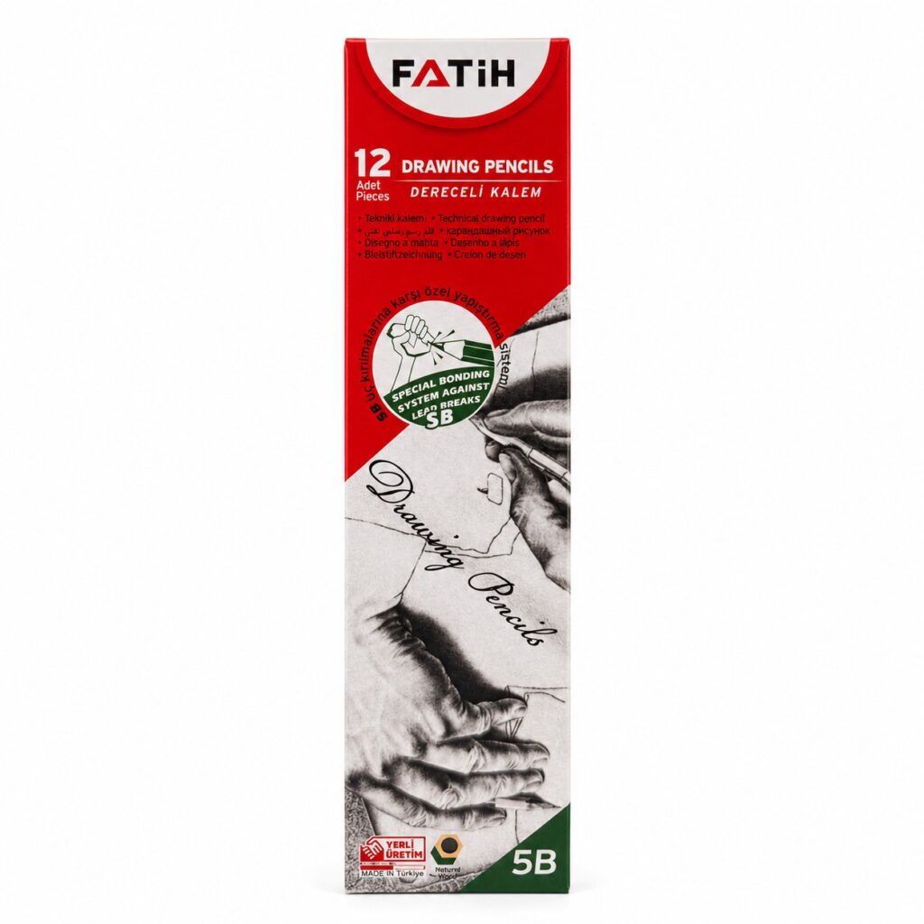 Fatih Dereceli Resim Kalemi 5B 12'Li