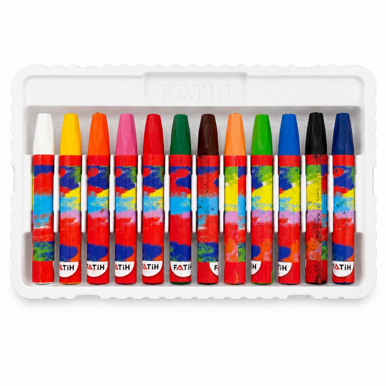 Fatih Pastel Boya 12 Renk King Size