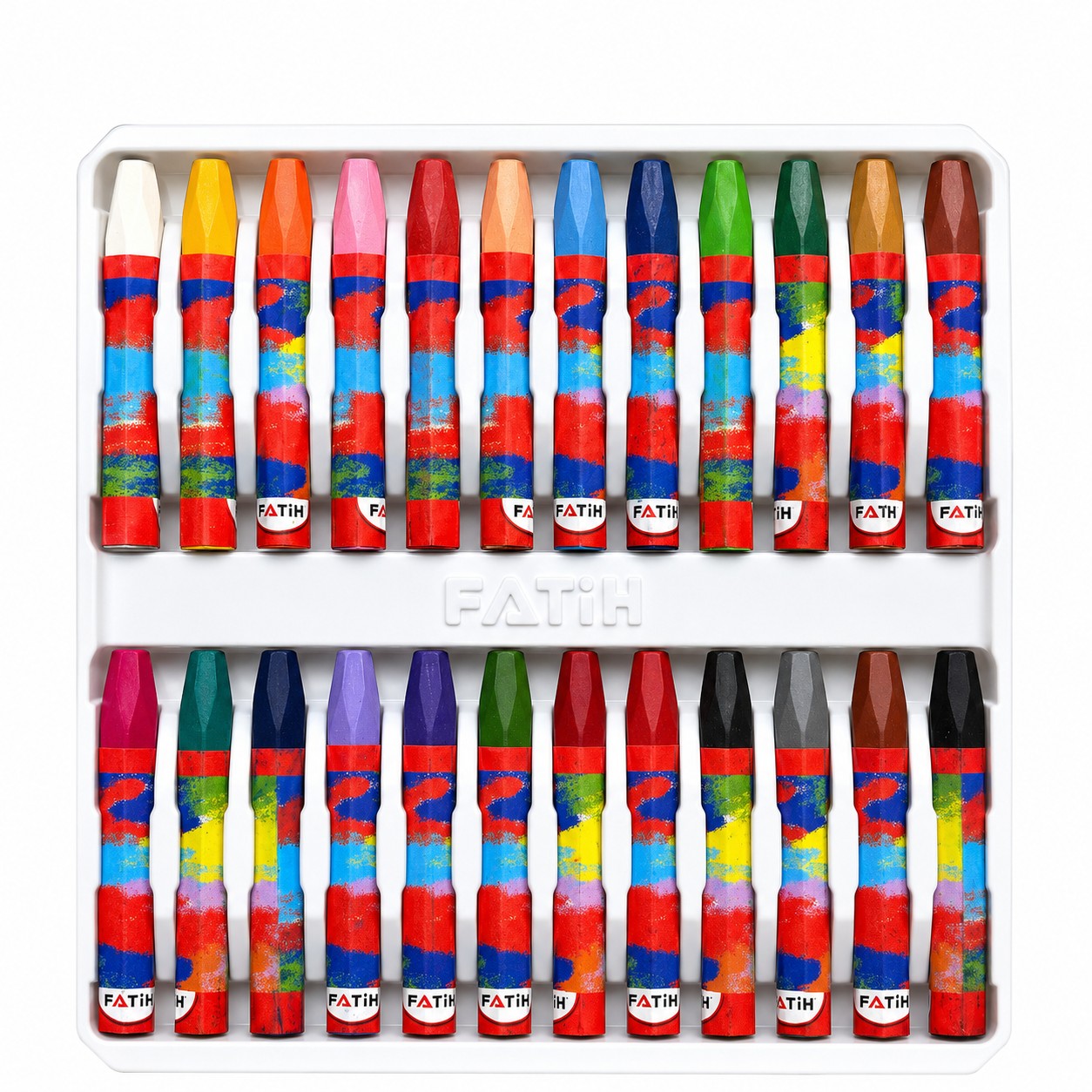Fatih Pastel Boya 24 Renk King Size