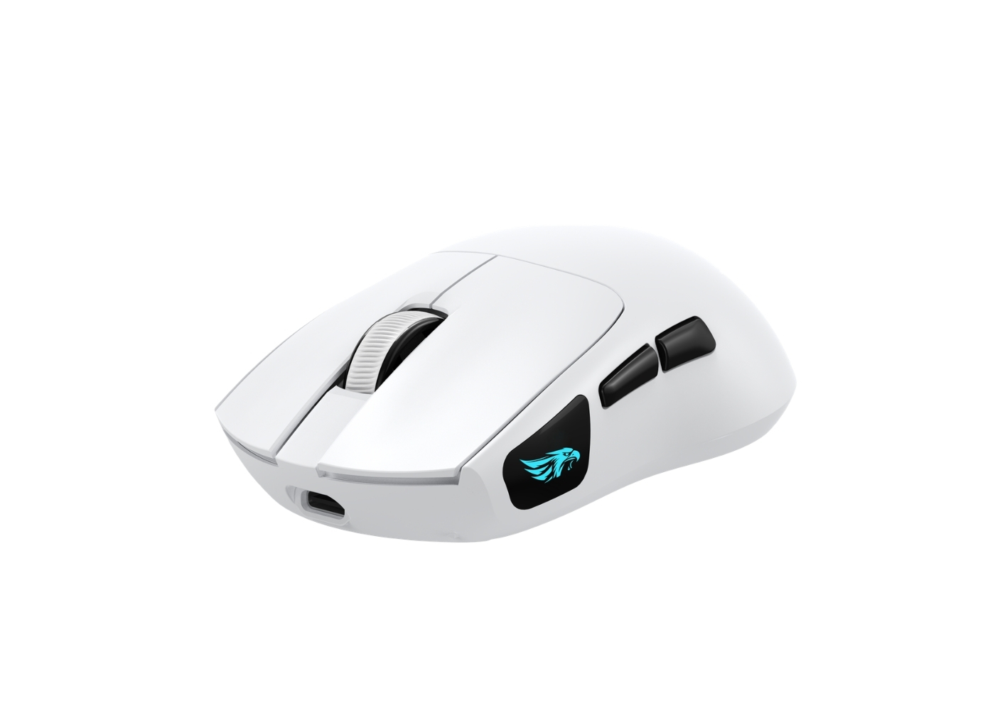 Gameagle PROX-59W Prox Bluetooth-Kablosuz-Kablolu Şarjlı 12800 Dpı Hafif 59GR Gaming Mouse Oyuncu Mouse Beyaz