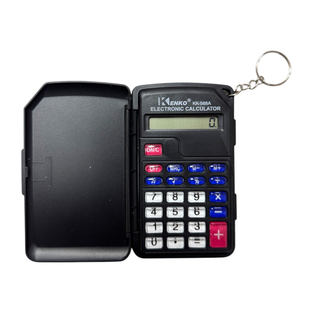 Kenko Anahtarlıklı Mini Hesap Makinesi