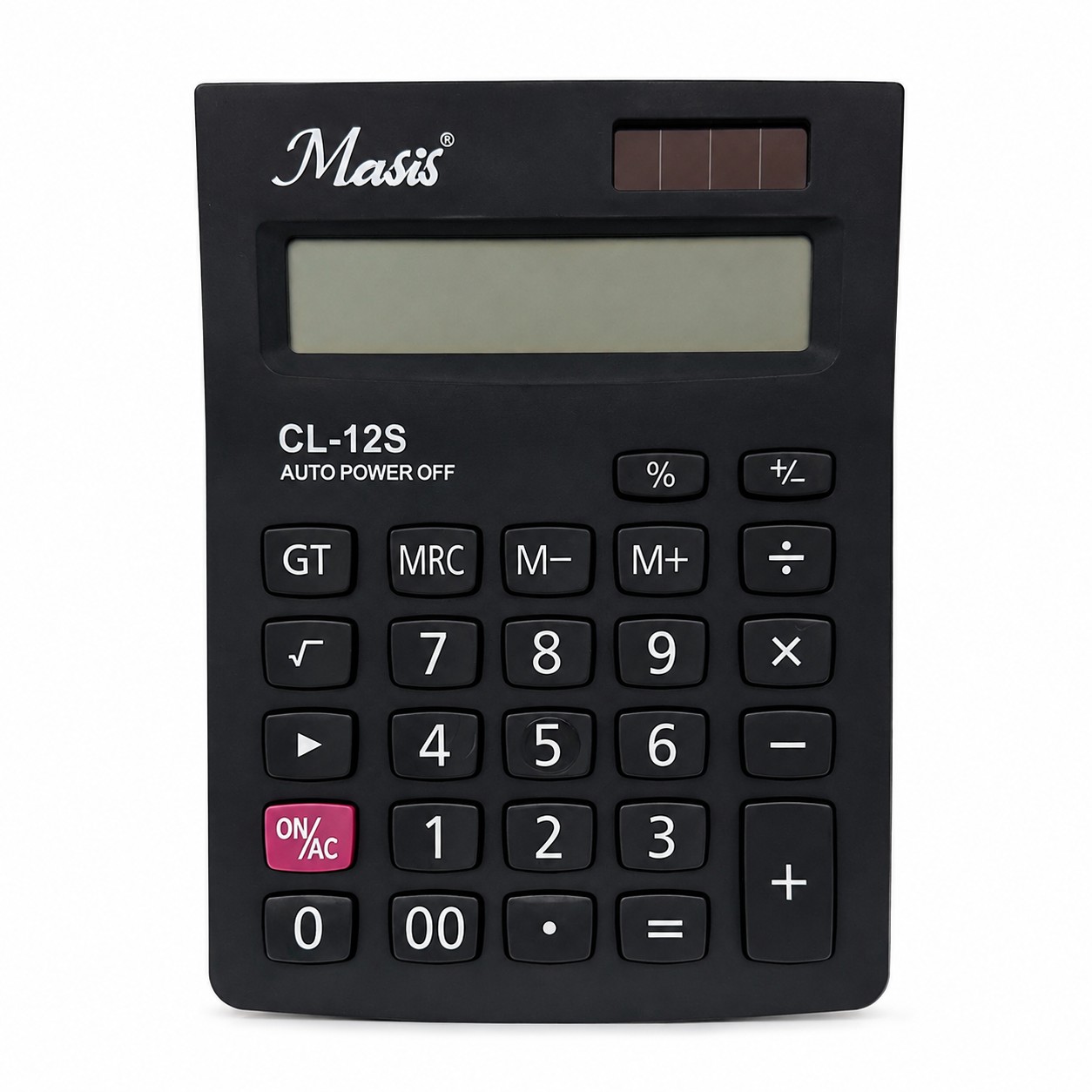 Masis Cl-12S Hesap Makinesi (Güneş Enerjili)