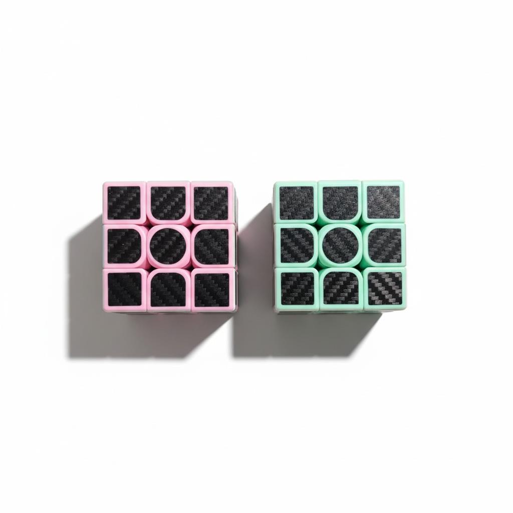 No.355-A Pastel Renkler Lüx Zeka Küpü 6'Lı Paket