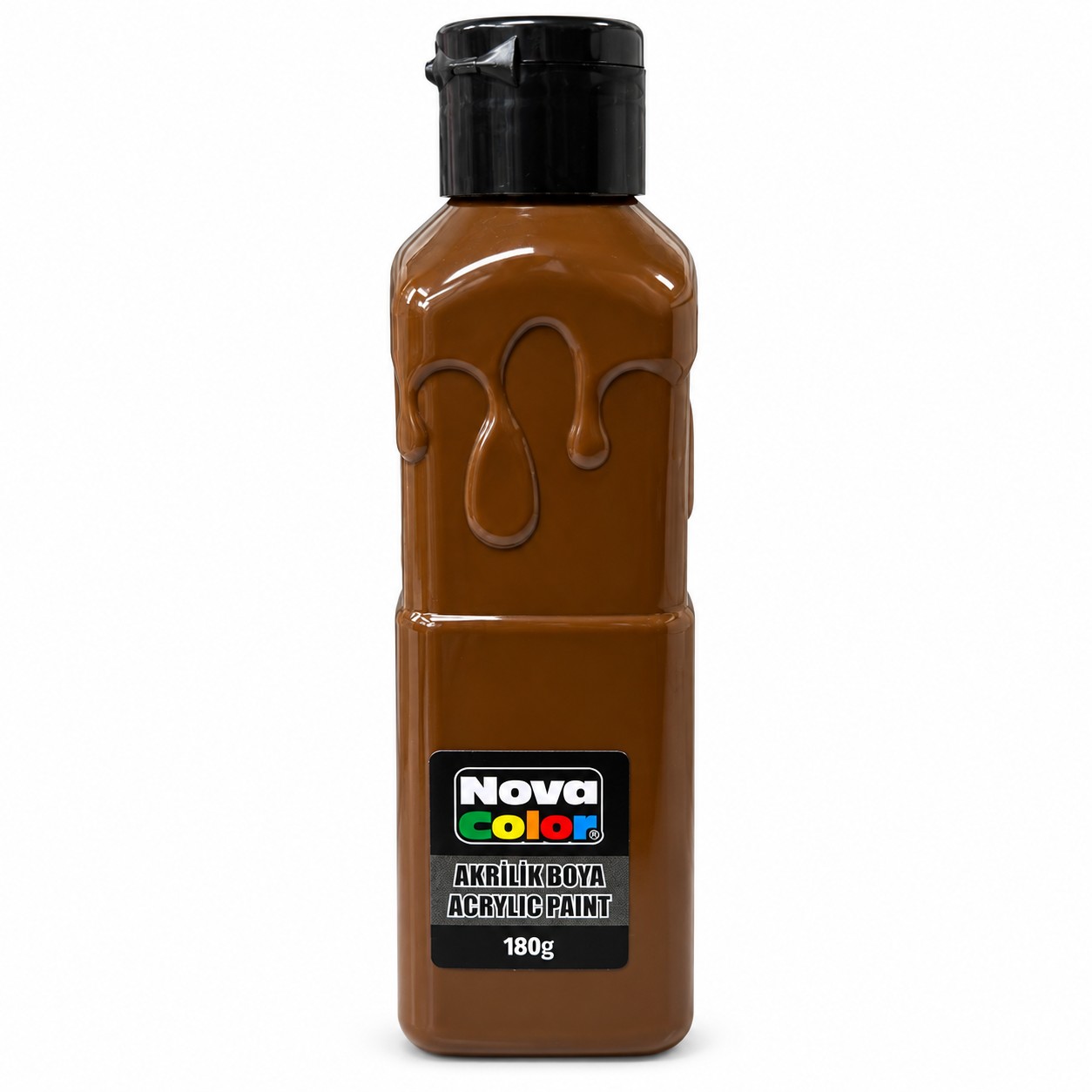 Nova Color Akrilik Boya 180 Gram Kahverengi