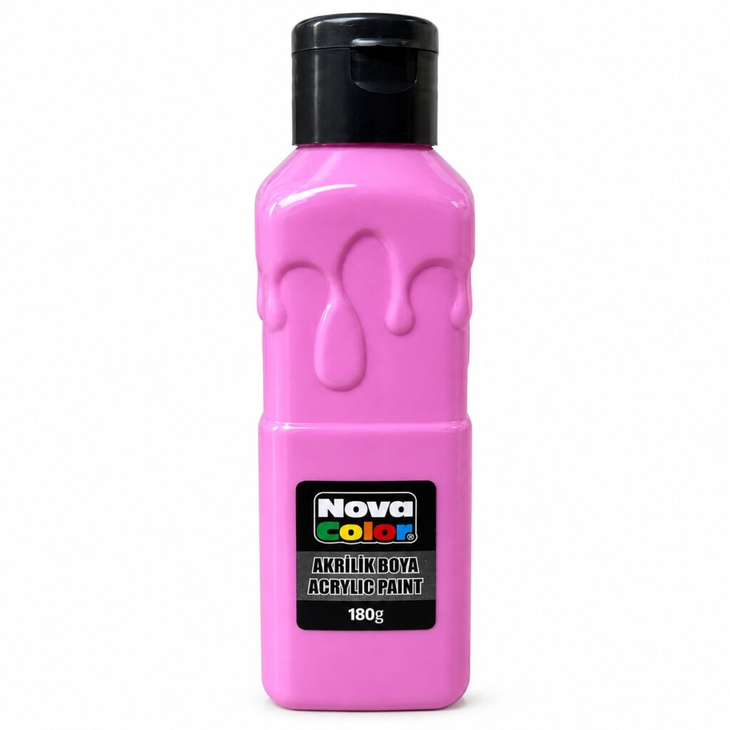 Nova Color Akrilik Boya 180 Gram Pembe Renk
